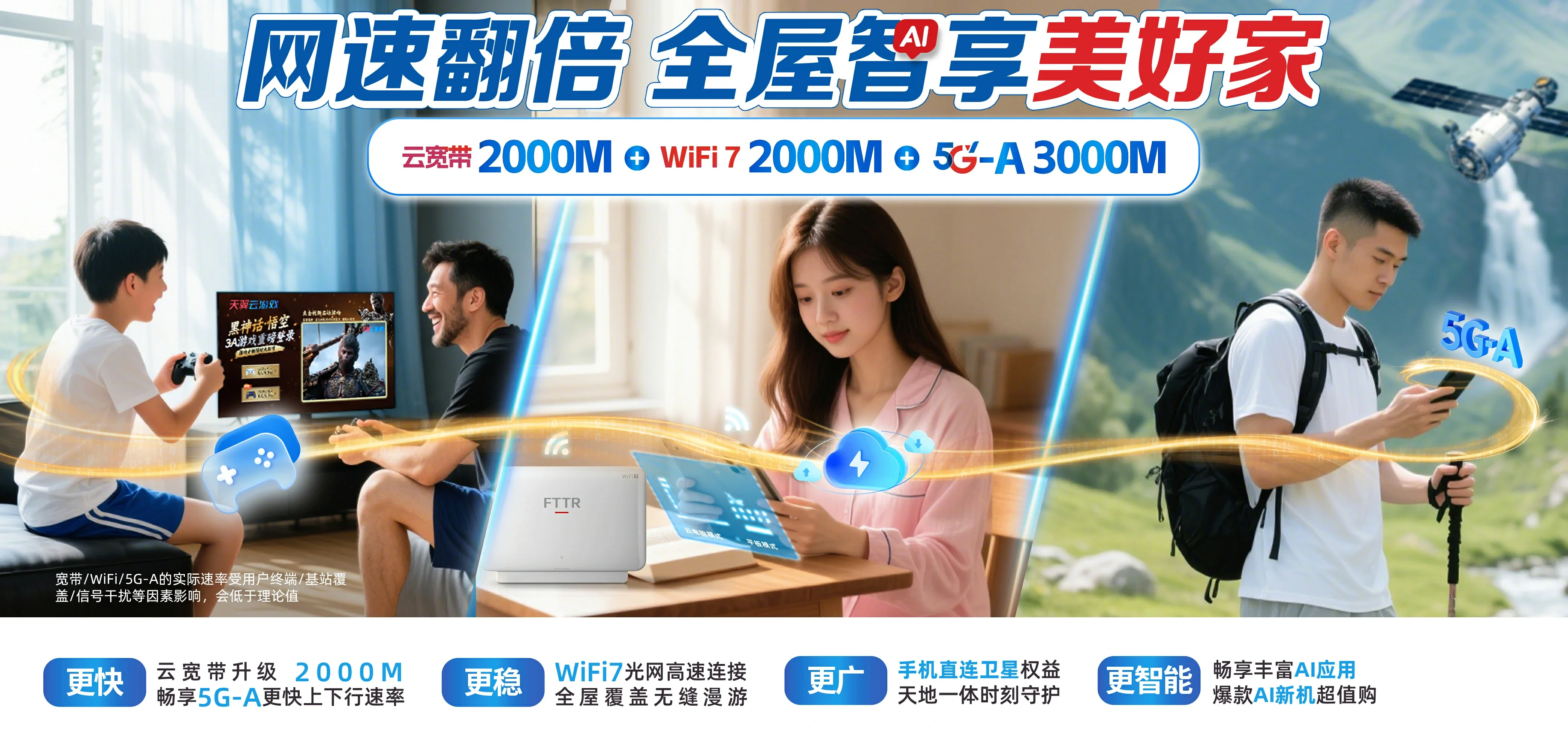 中国电信 迁西县电信宽带 宽带套餐